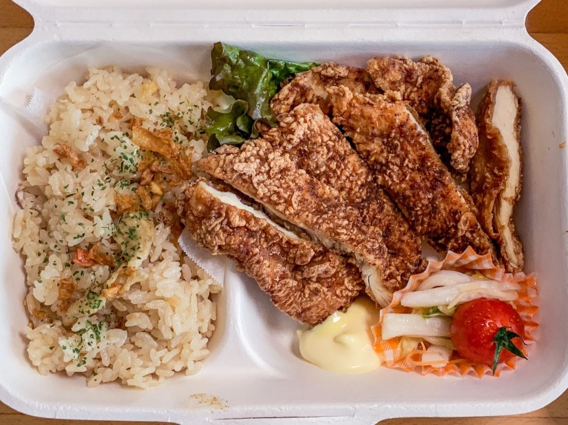 台湾唐揚げ弁当 オリジナル五香スパイス