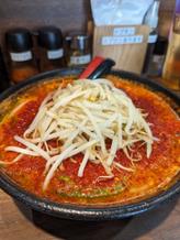 辛麺ニラもやし増し 激辛