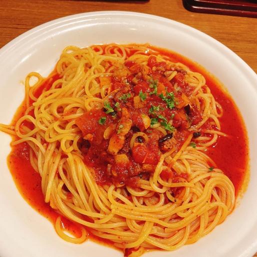 ベーコンアラビアータ 4辛