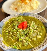 コリアンダー風味カレーセット Karachi Gisht ベリーベリーホット