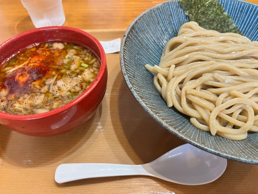 背脂辛背脂ニンニクつけ麺 3辛