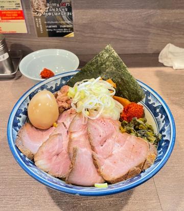 辛油そば 辛玉増し