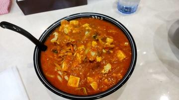 誠屋麻婆タンメン10辛 30辛まで選べます
