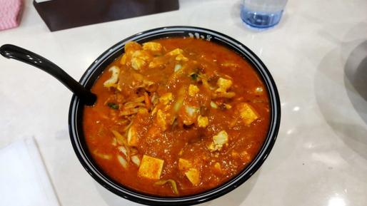 誠屋麻婆タンメン10辛 30辛まで選べます