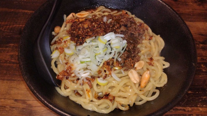 激辛汁なし担々麺 レベル５