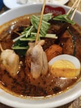 パリパリ知床鶏と野菜カレー 10