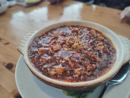 麻婆豆腐 とっても辛く