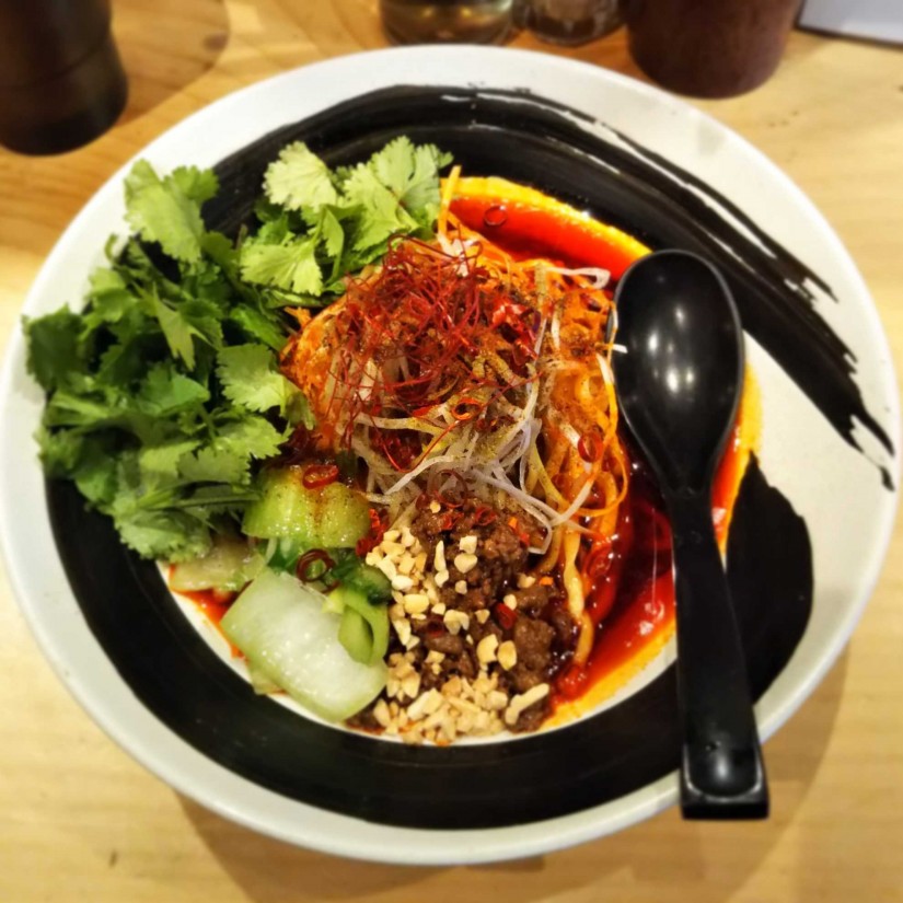 汁なし担々麺 辛さ10倍  シビレ5倍