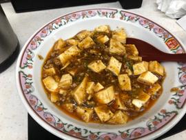 激辛麻婆豆腐 （注文時に激辛にしてくださいと伝えた）