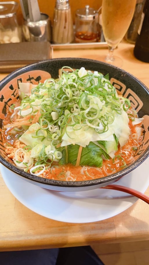 野菜たっぷりラーメン  ウルトラ