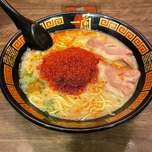 一蘭  ラーメン  秘伝のたれ　20倍