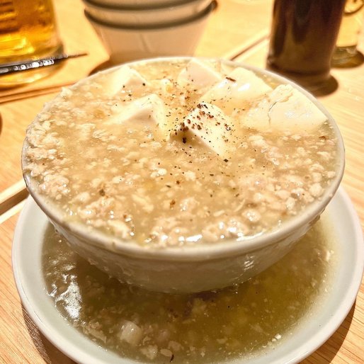 白麻婆豆腐