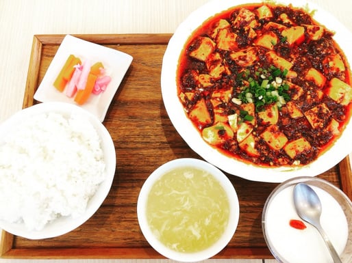 本校自慢の麻婆豆腐 激辛