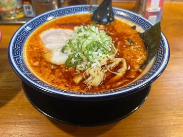 辛味香辣豚骨醤油麺 超激辛