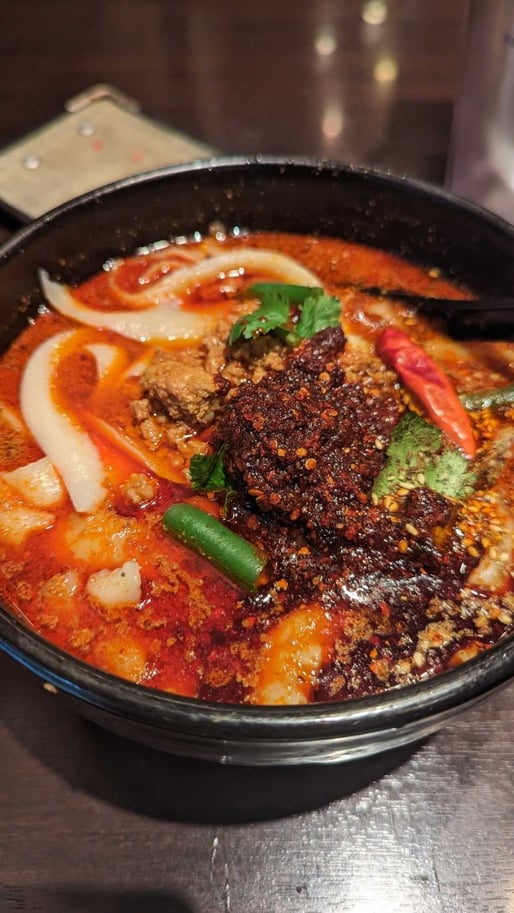 麻辣刀削麺(辛増)