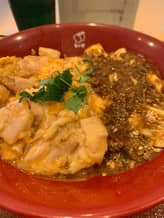 麻婆豆腐親子丼