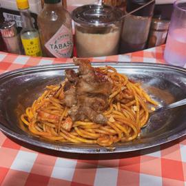辛い辛いナポリタン
