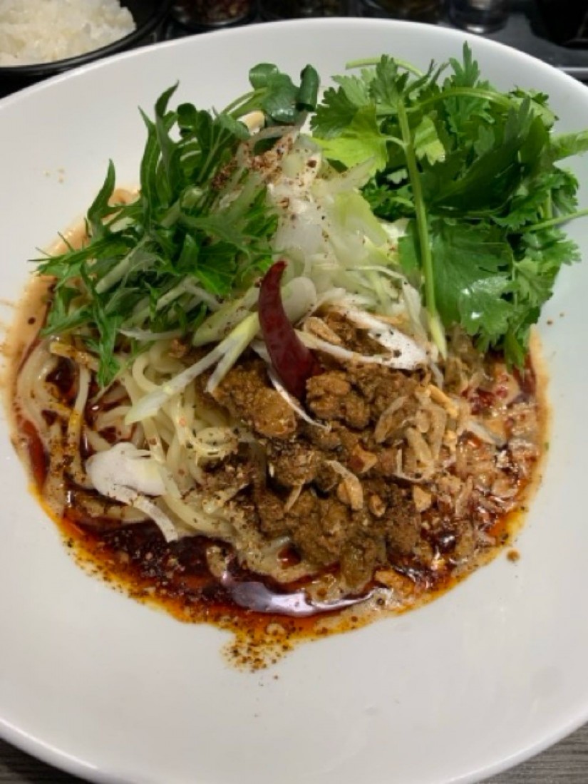 烈火汁なし担々麺