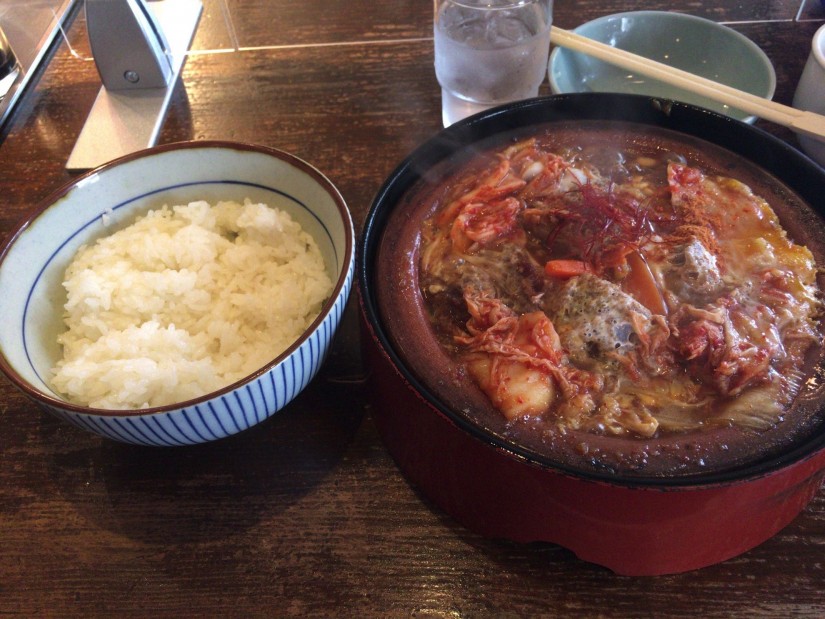 激辛柳川風キムチカツ丼 3.激辛