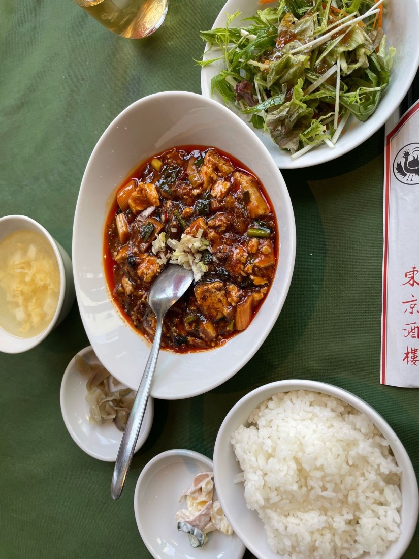 四川風麻婆豆腐