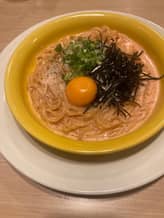 明太クリームカルボナーラ