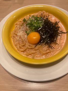 明太クリームカルボナーラ