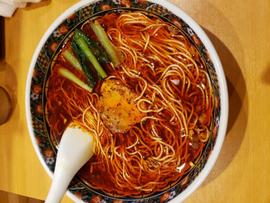 酸辣湯麺 激辛