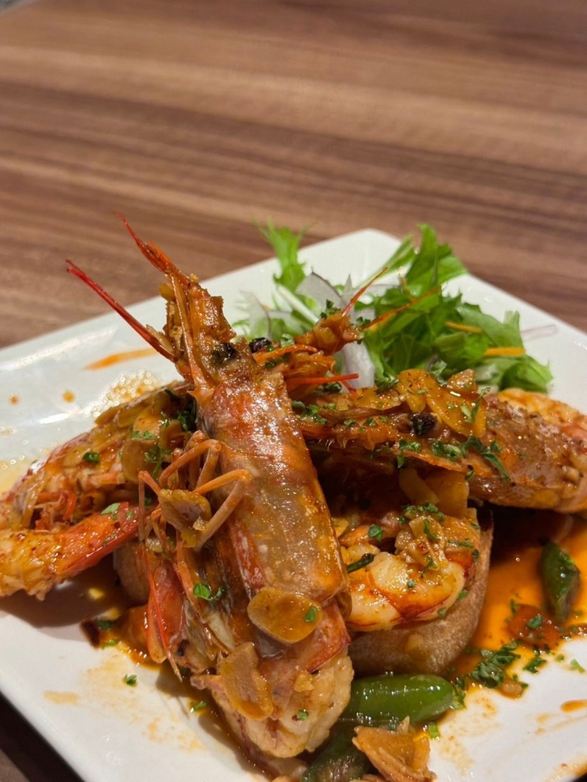 ガーリックシュリンプ ☠️