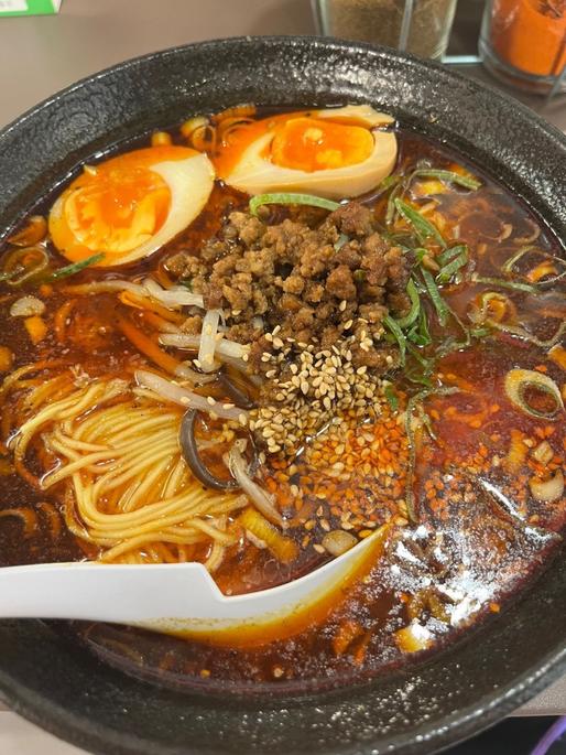 酸辣湯麺 スッパ辛い