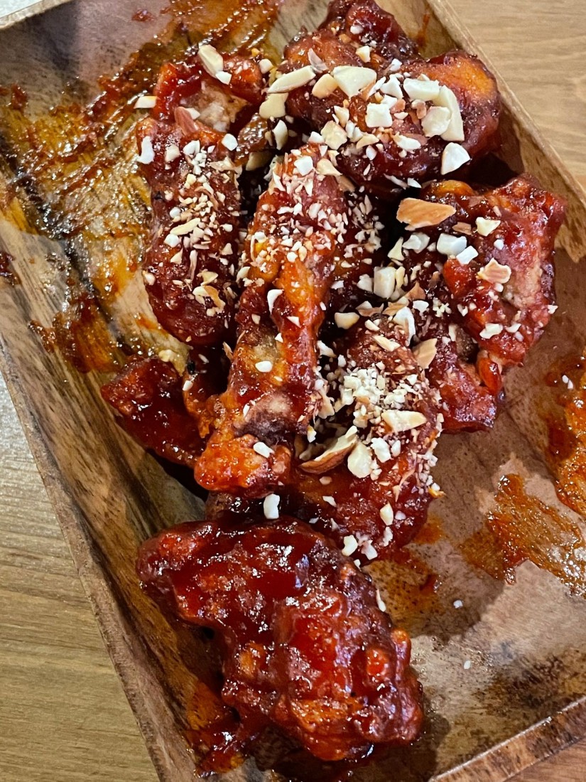 ヤムニョムチキン 5辛