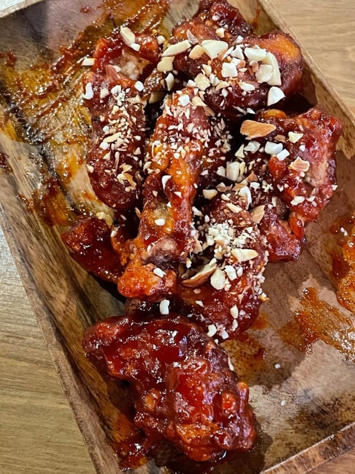 ヤムニョムチキン 5辛