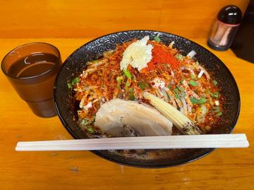 蠍ラーメン 辛さ増し増し、痺れ増し増し