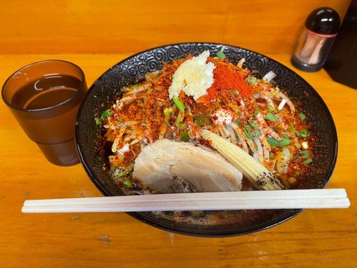 蠍ラーメン 辛さ増し増し、痺れ増し増し