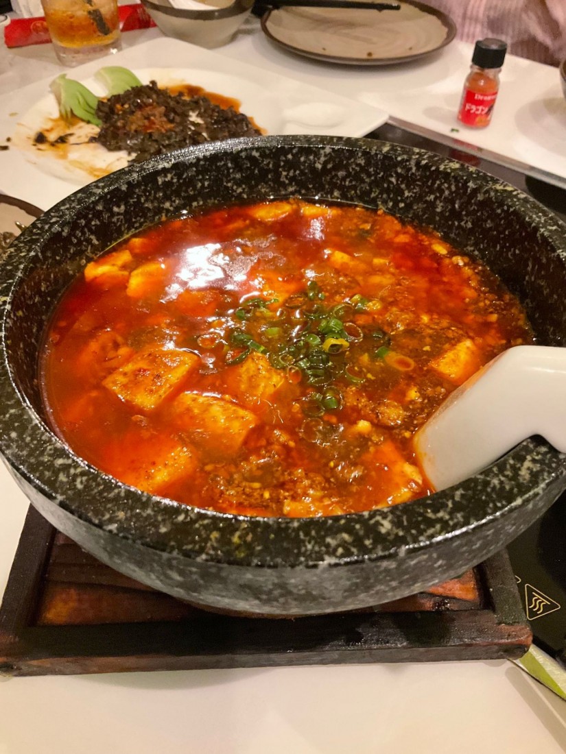 麻婆豆腐 普通、中辛、激辛