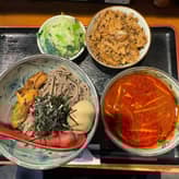 辛豚つけ蕎麦 辛さ3