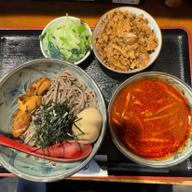 辛豚つけ蕎麦 辛さ3