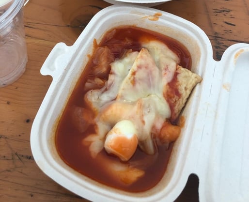 チーズトッポッキ 激辛