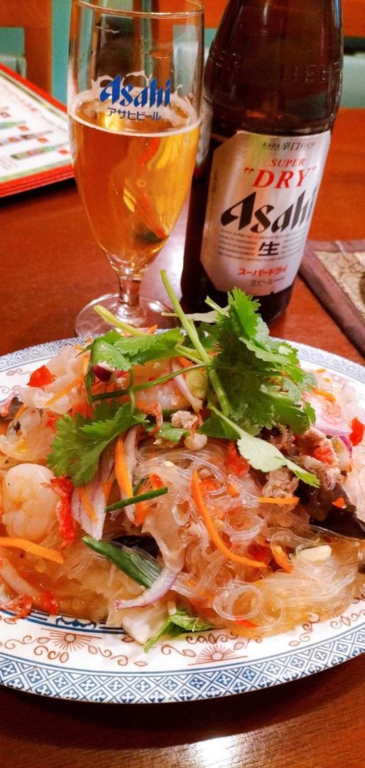 ヤムウンセン　 辛めで注文