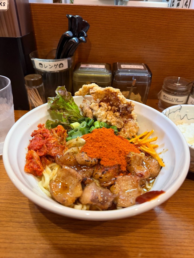 ホルモンまぜそば 4辛