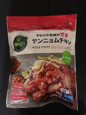 やわらか若鶏の甘辛ヤンニョムチキン