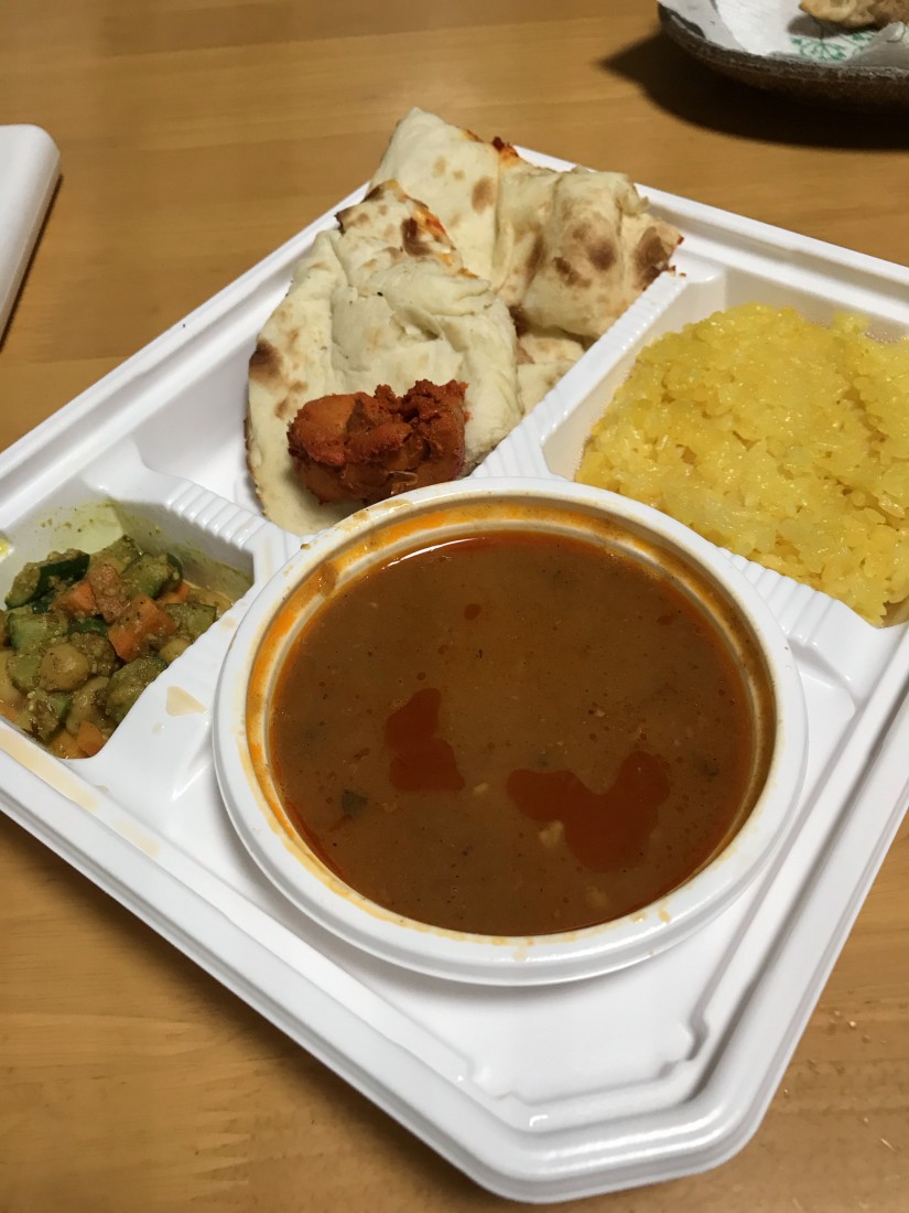 スパイシーチキンカレー弁当