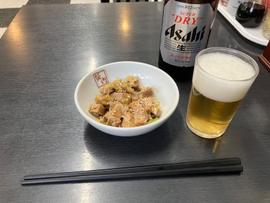 わさび醤油焼豚皿