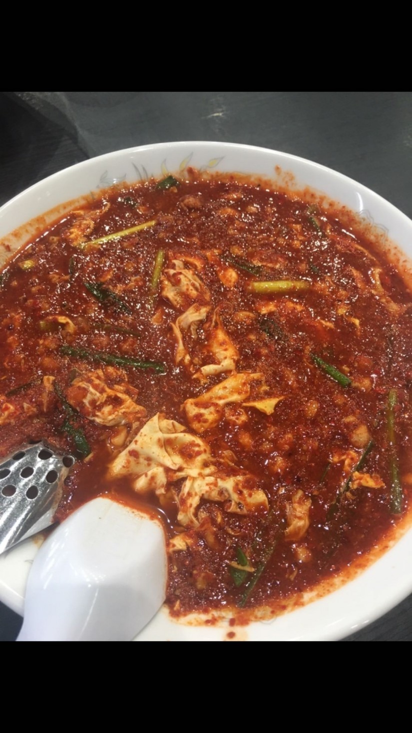 トマトの辛麺 25辛 1.86KM - 辛麺屋 桝元 宮崎本店:宮崎県 | 辛