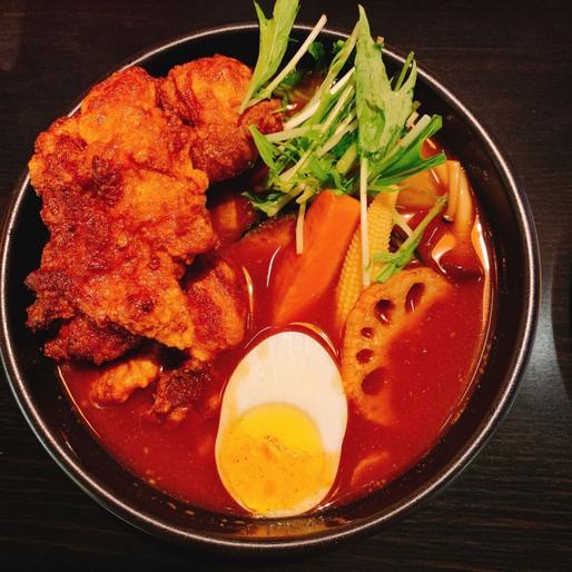 鶏ザンギカレー 20辛