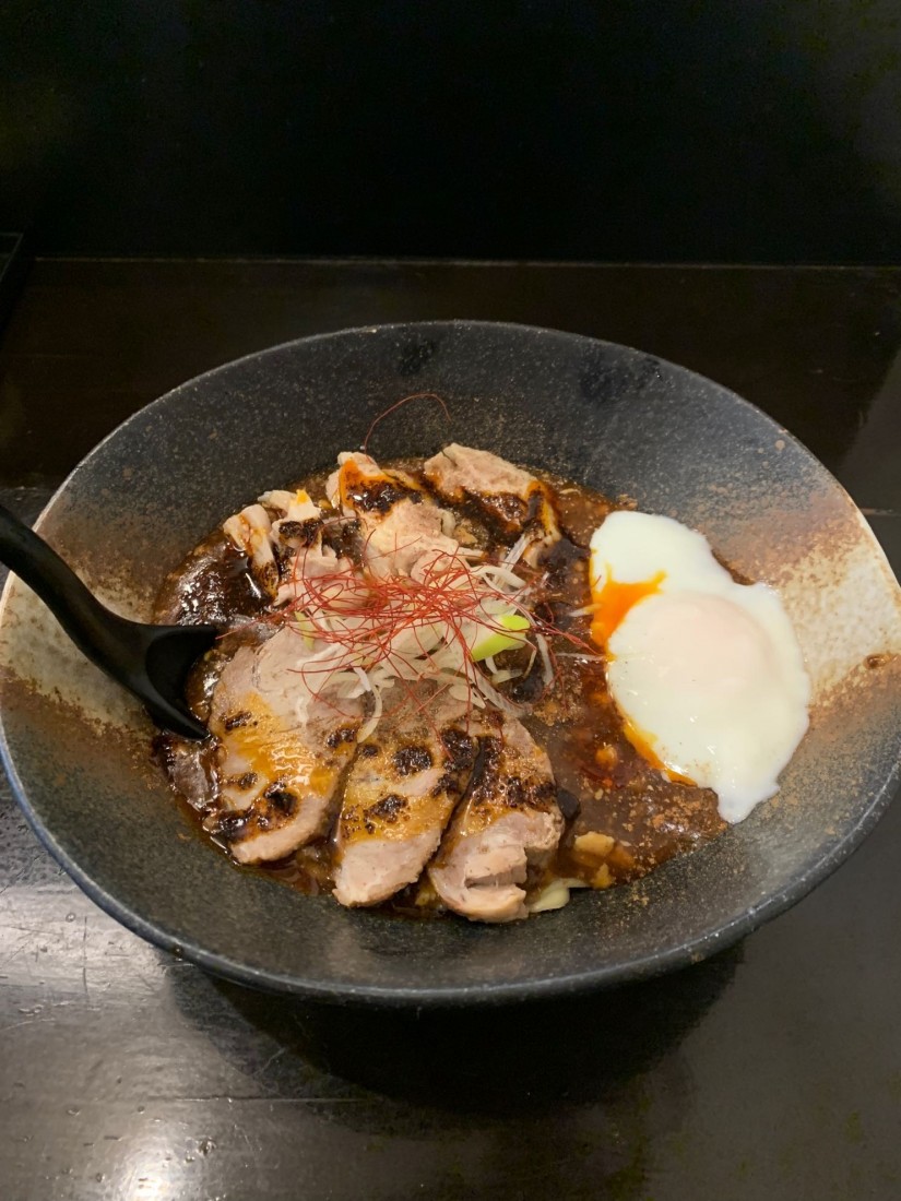 麻婆まぜそば＋極辣油