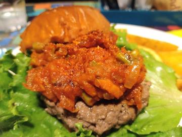 辛バーガー