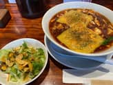 焼きチーズ麻婆麺 倍辛(4辛)