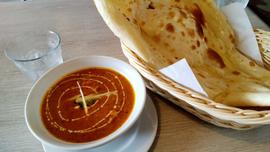 キーマエッグカレー 辛口(5段階中の4)