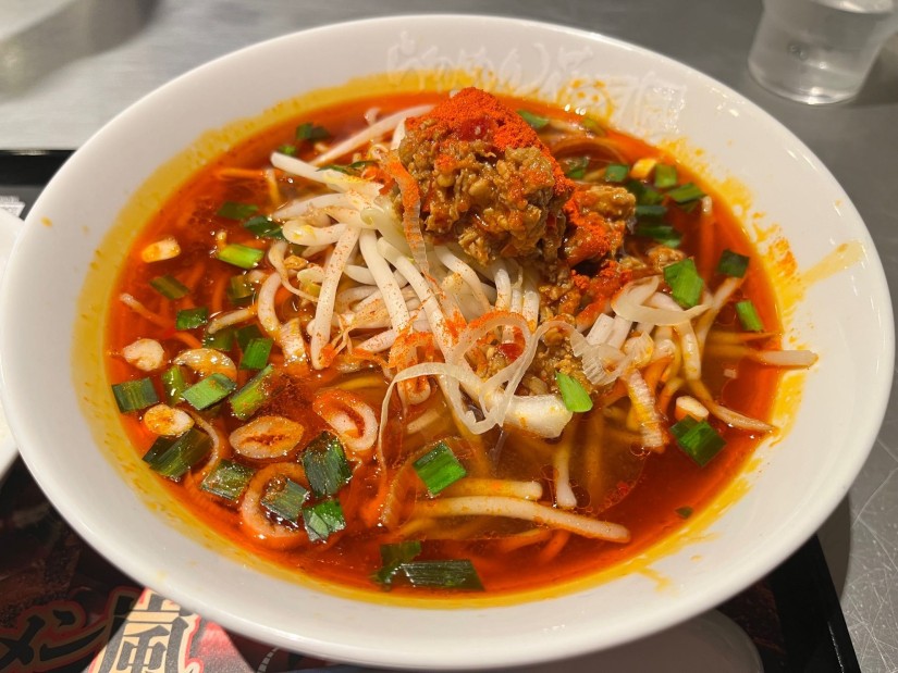 台湾ラーメン嵐 5辛 アフリカン