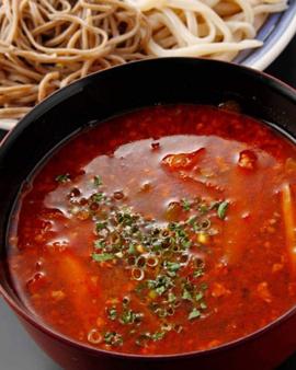 挽き肉とトマトの激辛汁 辛いモノが苦手な方の注文はお断り♪